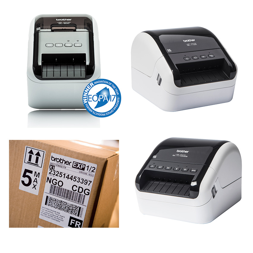 Brother Address, Barcode & Shipping Label Printers 
